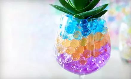 $10 for Seven Packs of Floral-Hydration Beads from Crystal Drops ($20 Value) - Primary Image