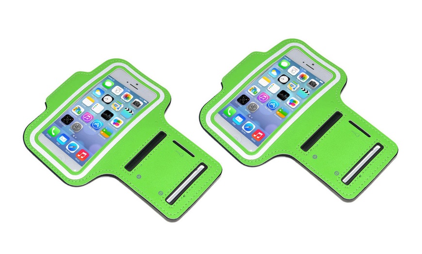 Image 8: One or Two Sports Armbands for iPhone