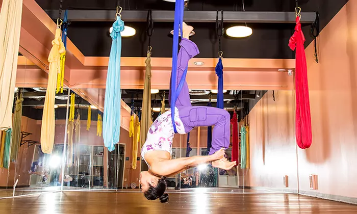 Five Intro to Aerial Yoga Classes at Spectra Yoga (Up to 59% Off) - Primary Image