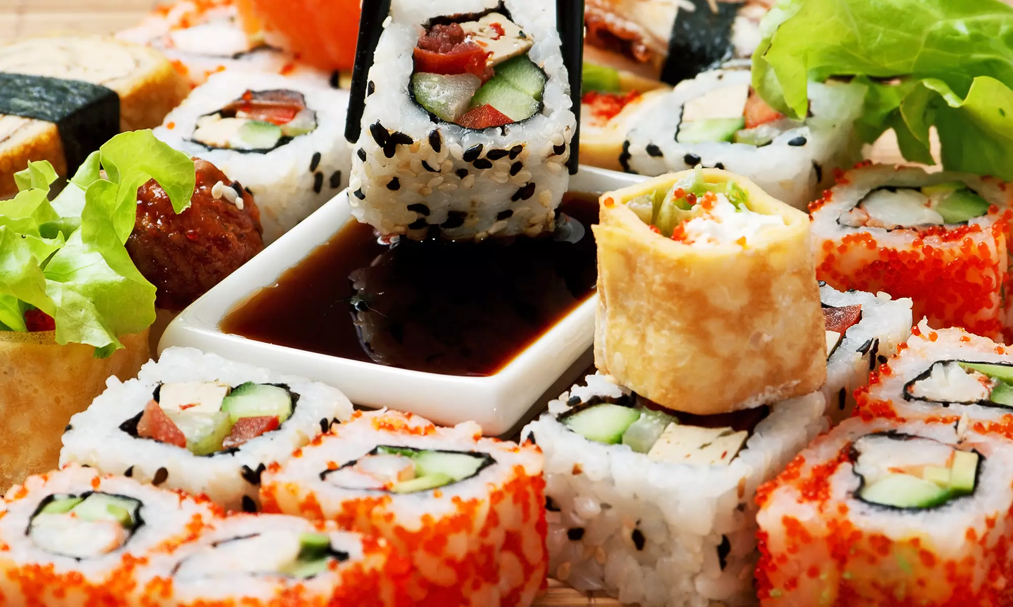 Sushi and Asian Cuisine for Dinner at Sake Asian Cuisine & Sushi Bar (42% Off)  - Primary Image