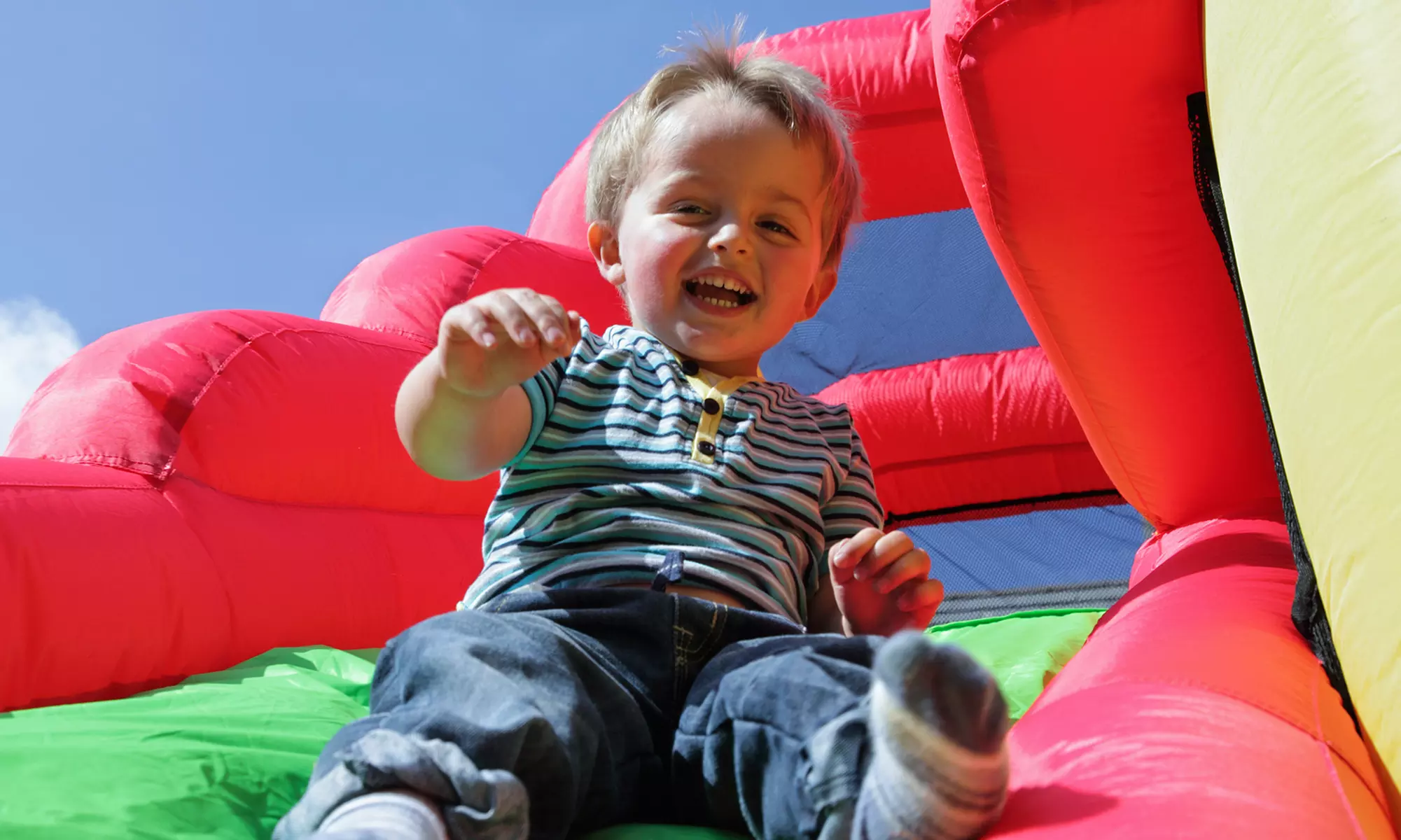 $150 for Rental of Bounce House and Snow-Cone or Popcorn Machine from Kingdom Inflatables ($265 Value) - Primary Image