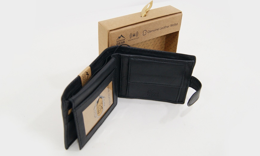 Image 9: Outdoor Gear Leather Wallet