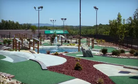 $15 for a Round of Miniature Golf for Four at Hot Shots Family Fun Center (Up to $30 Value) - Primary Image