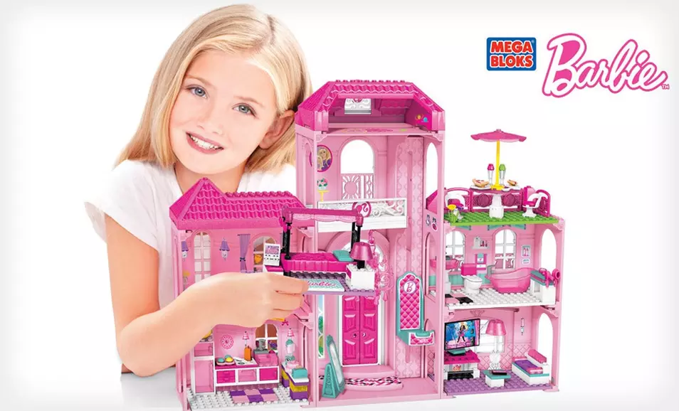 $37.99 for a Mega Bloks Barbie Build 'n Style Luxury Mansion ($79.99 List Price). Free Shipping. - Primary Image