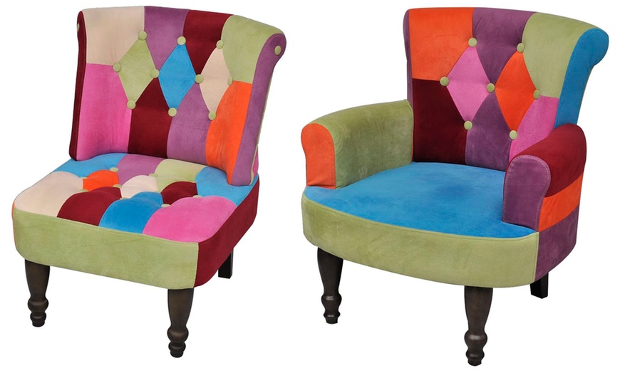 Image 2: Fauteuil Patchwork