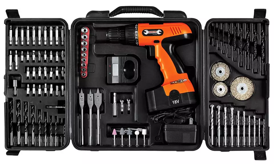 Stalwart 89-Piece 18V Cordless Drill Set - Second Medium