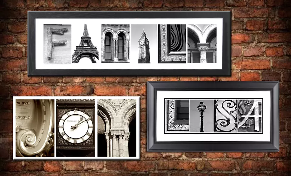 7 Custom Letters and the Word "Love" from Imagine Letters - Second Medium