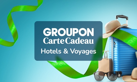 Carte-cadeau Groupon de voyage du €75