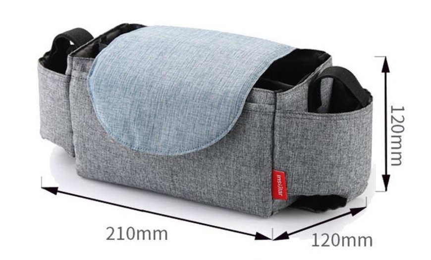 Image 8: Multifunctional Pram Storage Bag