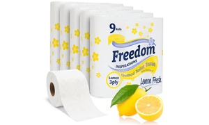 45 Freedom Lemon Toilet Rolls