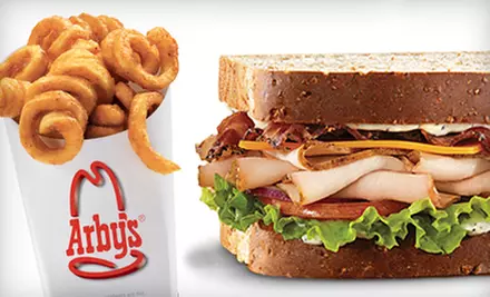 One or Three Groupons, Each Good for $10 Worth of Sandwiches, Curly Fries, and Drinks at Arby's (Half Off) - Primary Image