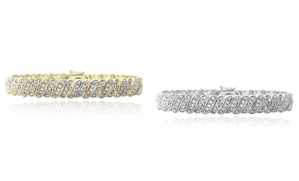 1.00 CTTW Diamond Bracelet - Primary Image