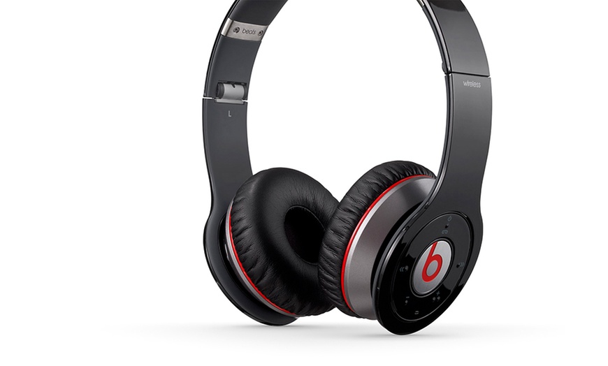 Image 1: Monster Beats Wireless Headphones