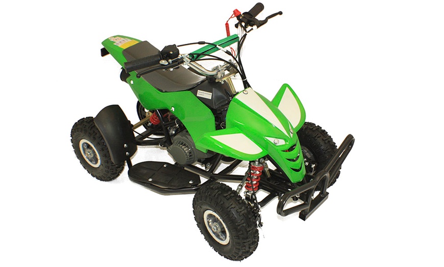 Image 3: 49cc Off-Road Petrol Quad Bike