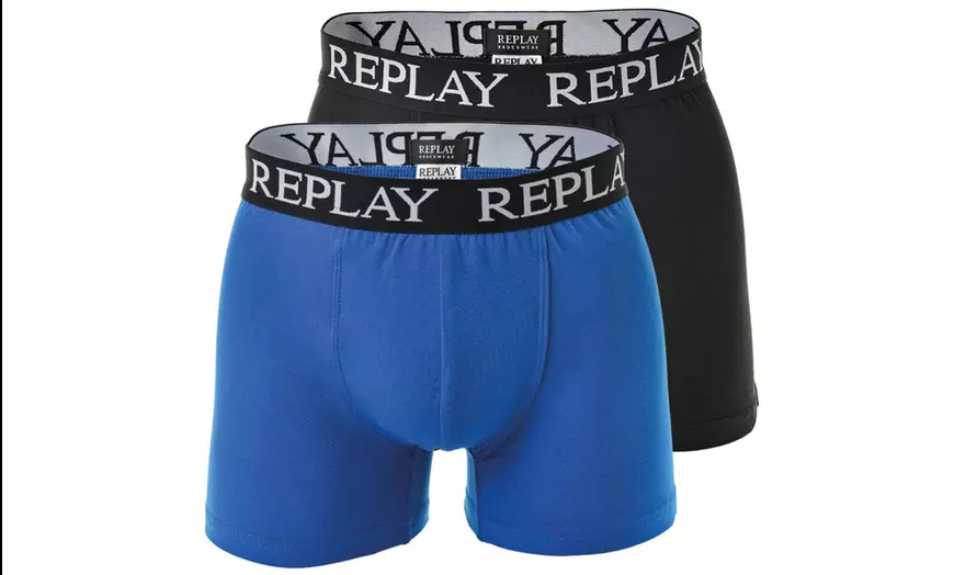 Image 3: Pack de 2 de boxeurs pour hommes