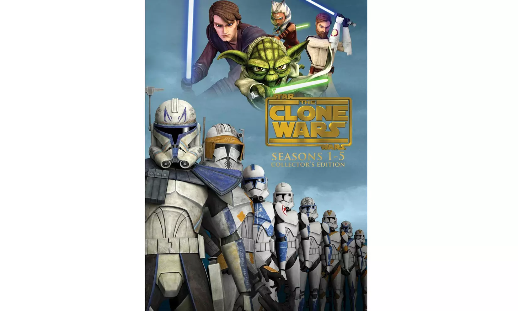 Star Wars Clone Wars Season 1-5 Collectors Edition Blu-Ray or DVD - Second Medium