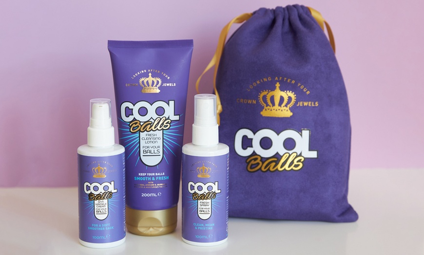 Image 2: Cool Balls Grooming Kit & Products for Modern Men