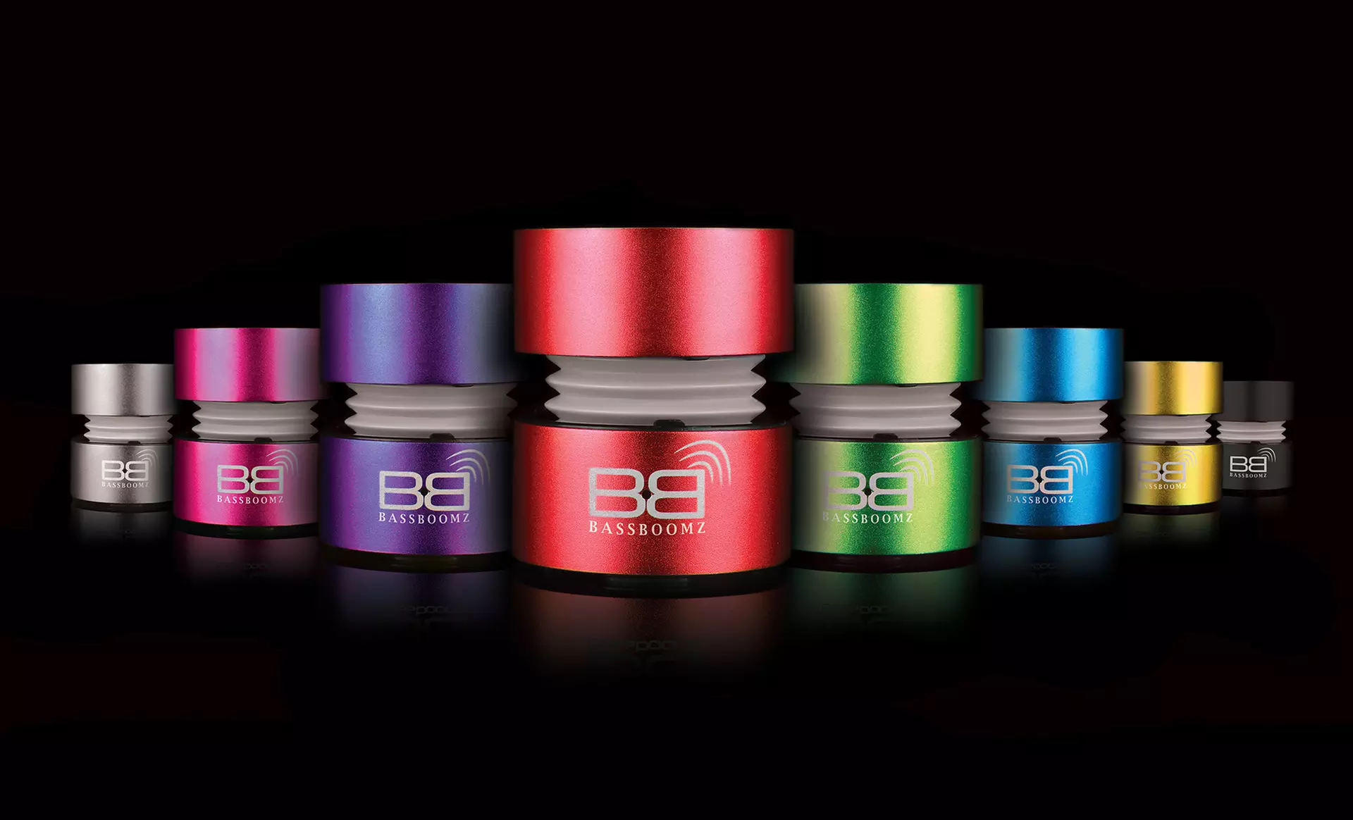 BassBoomz 2.0 Portable Bluetooth Speaker. Multiple Colors Available. - Primary Image