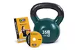GoFit Classic Vinyl-Coated Kettlebell with Fitness DVD - Second Medium