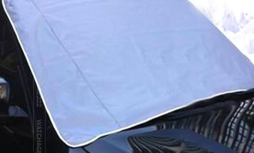 Image 2: Winter Car Windshield Cover