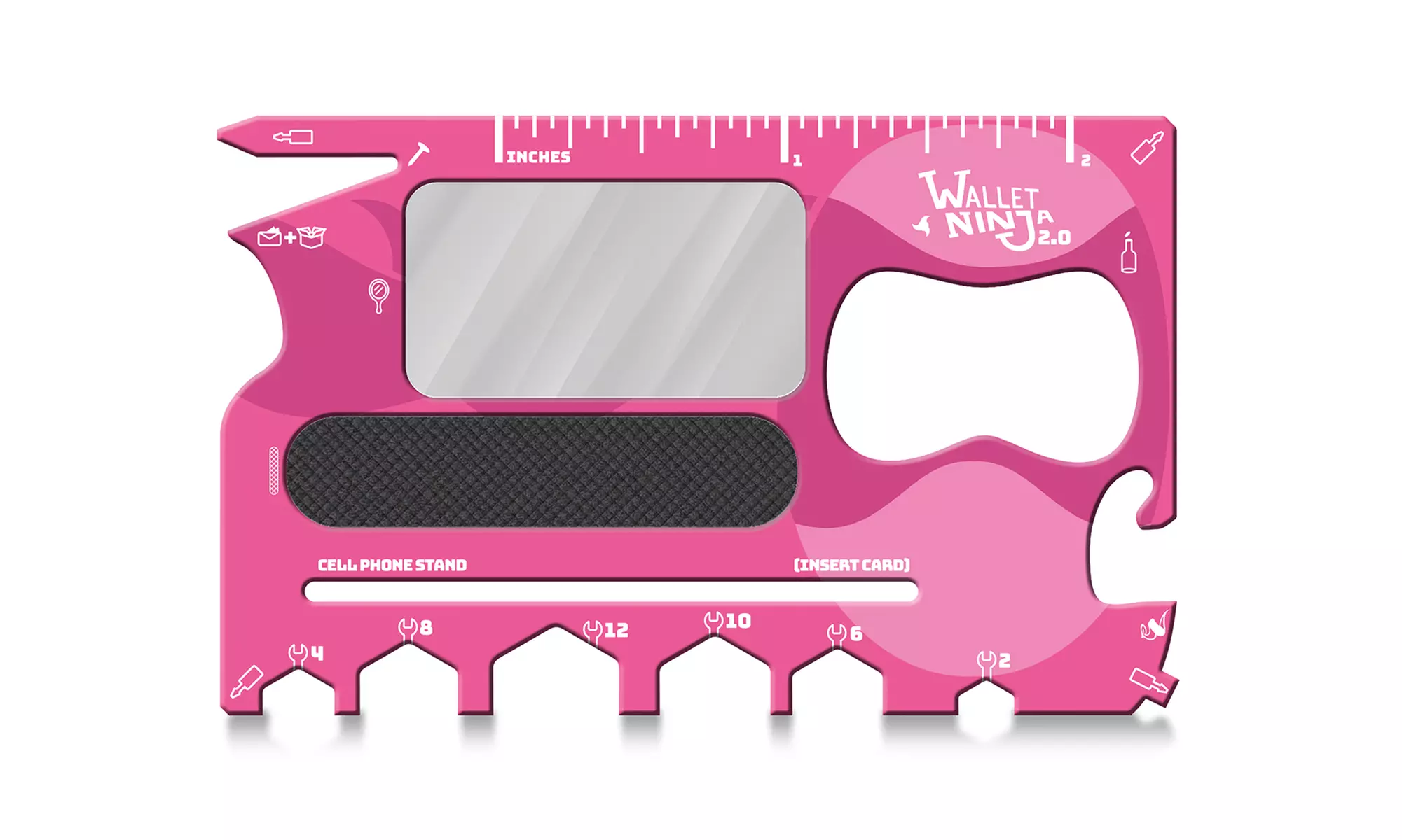 Wallet Ninja 2.0 Multi-Tool - 20 Tools in One - Second Medium