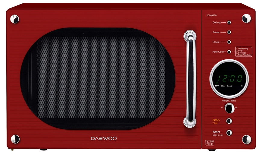 Image 2: Daewoo 800W Microwave