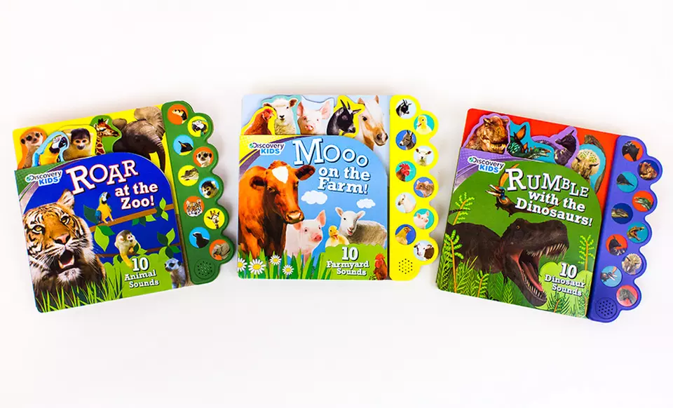 Discovery Kids Giant Board Books with Sound - Primary Image