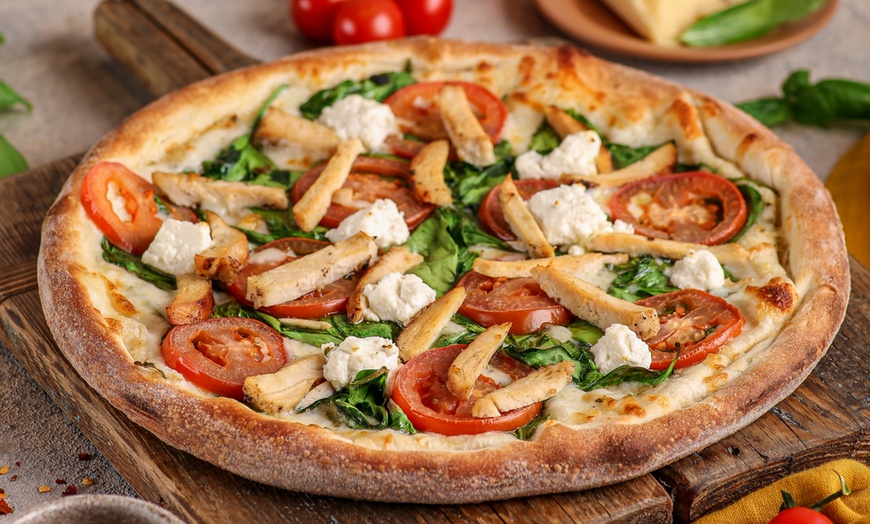 Image 2: Explore AED 50, 100, or 200 Culinary Delight, Excluding XL Pizza