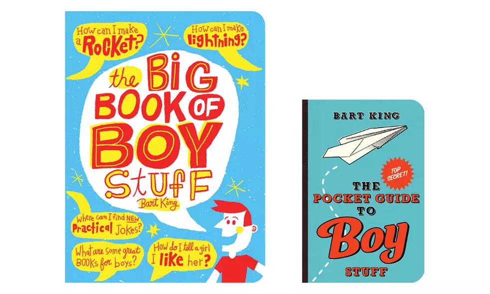 The Big Book of Boy Stuff and The Pocket Guide to Boy Stuff by Bart King - Primary Image