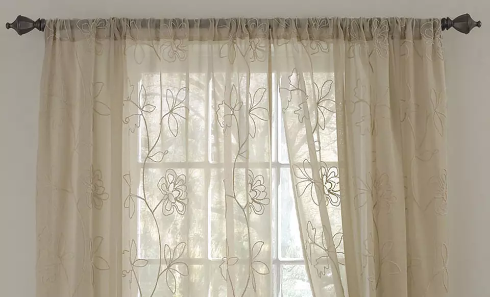 2-Pack of Laura Ashley Curtain Panels - Second Medium