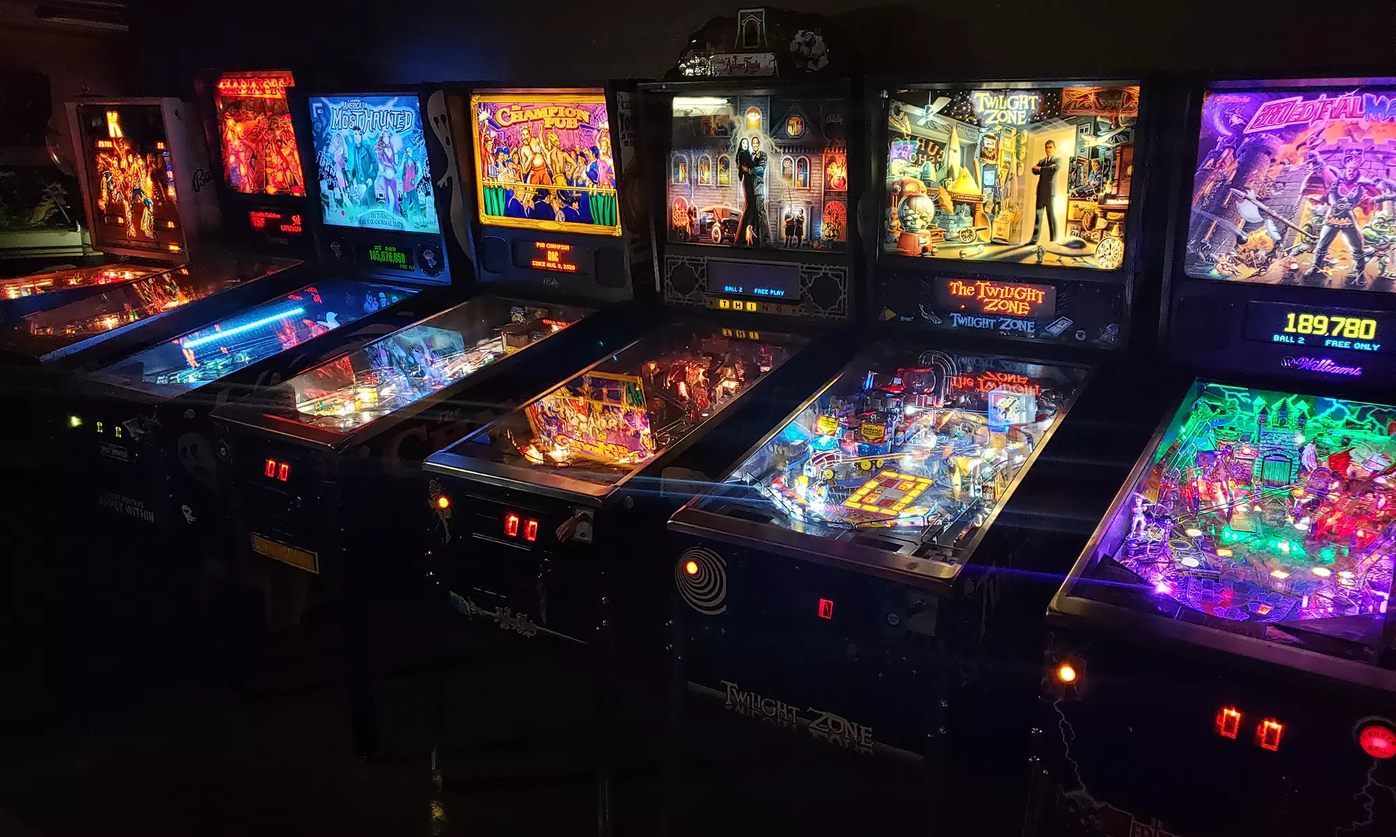 Arcade All-You-Can-Play Pass or Private Party at Floyd's Arcade & Pinball (Up to 42% Off). 5 Options Available. - Primary Image