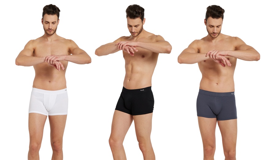 Image 3: French Connection Pack of Three Men's Trunks
