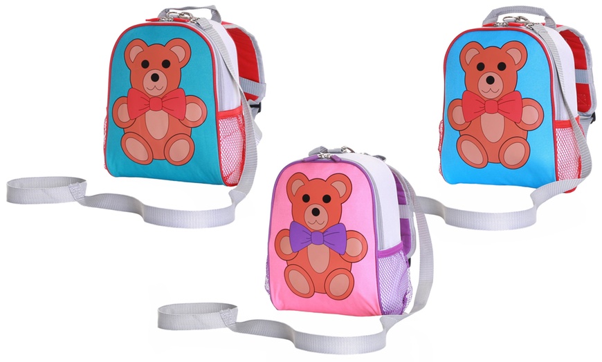 Image 1: Teddy Toddler Backpack