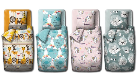 Housse de couette enfant + 1 taie d'oreiller