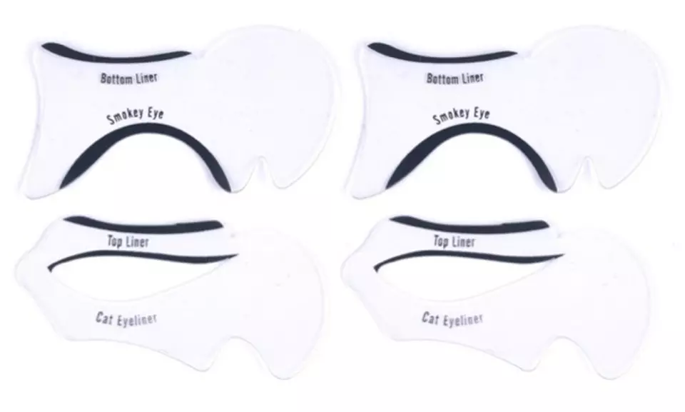 1 ou 2 pochoirs pour eye-liner ou fard à paupières - Image 3