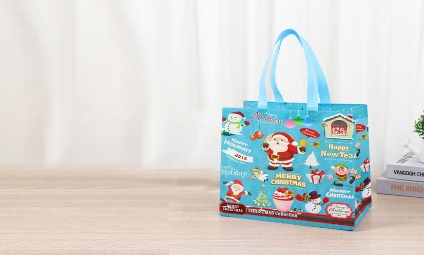 Image 4: Christmas Gift Tote Bags