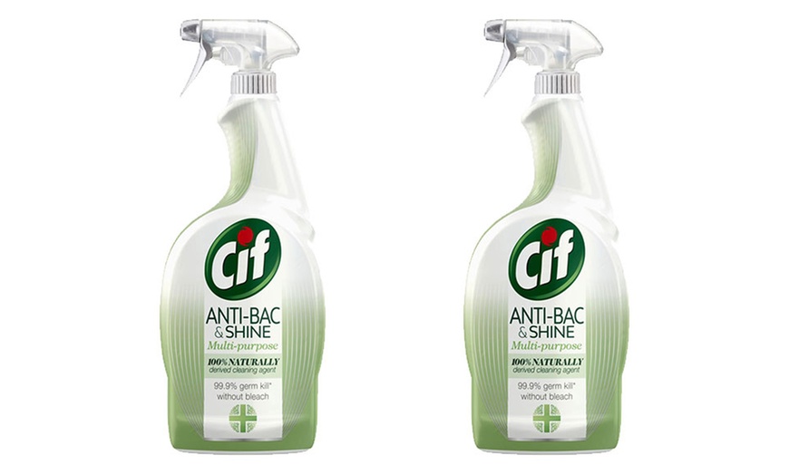 Image 1: Two CIF Multi-Purpose Cleaner Sprays