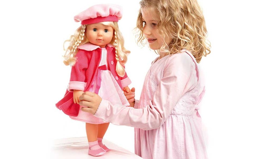 Image 2: Interactive Talking Doll