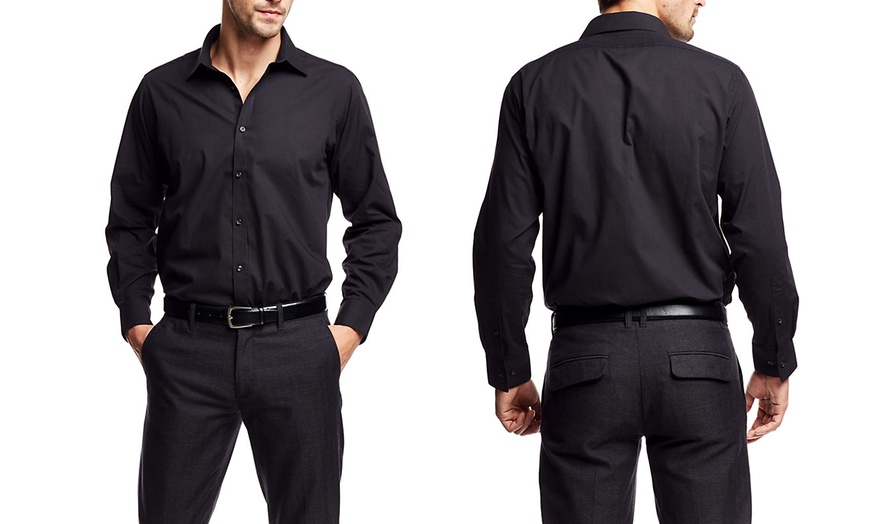 Men's Modern-Fit Dress Shirt | Groupon Goods