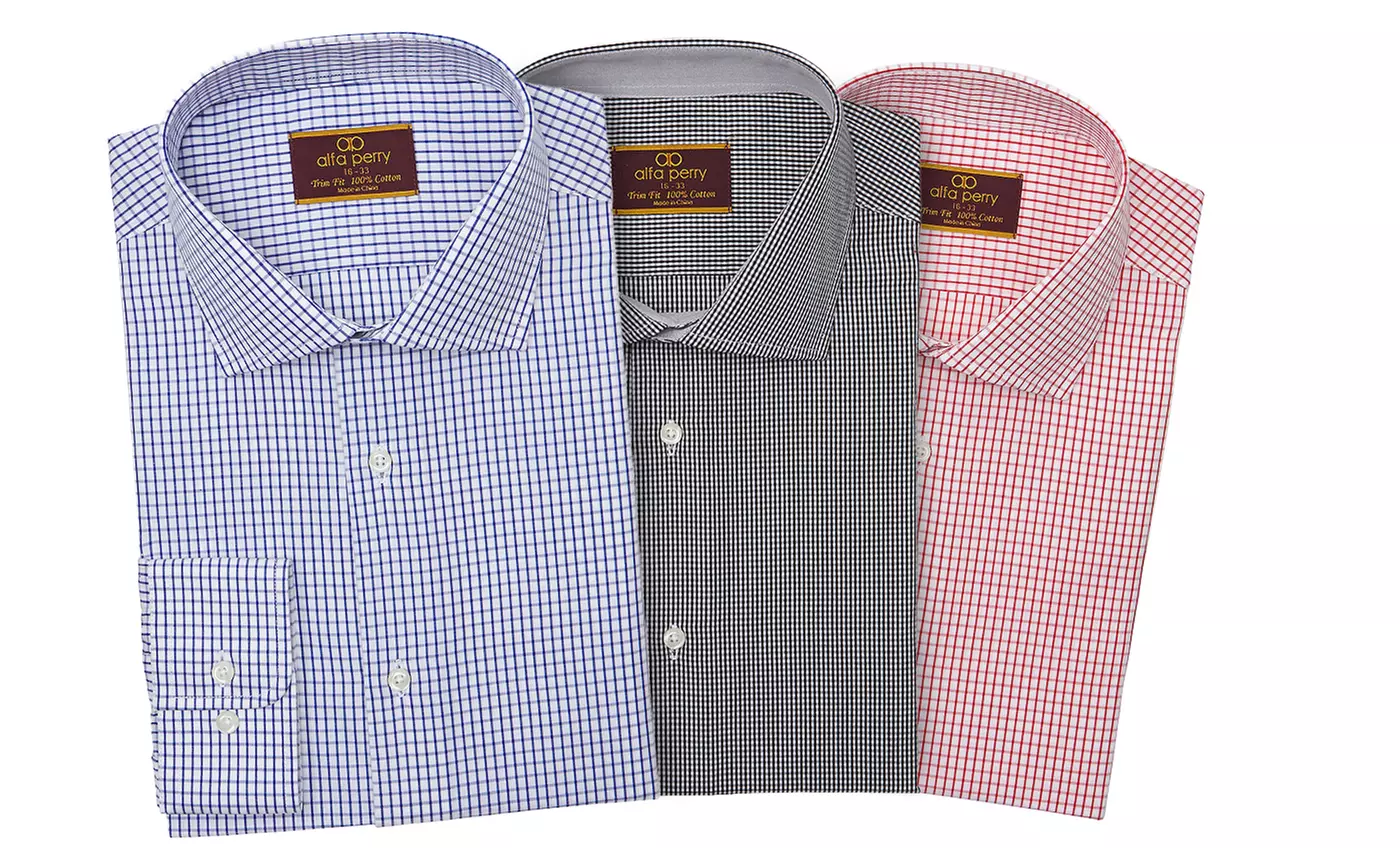 Alfa Perry Men's Dress Shirts - Primary Image
