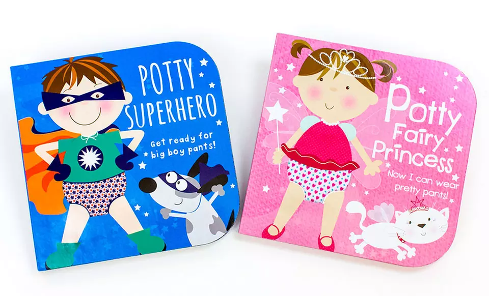 Fairy Princess or Superhero Potty Training Book - Primary Image