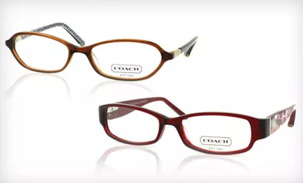 $69 for a Pair of Coach Optical Eyeglass Frames (Up to $288 List Price). Multiple Styles, Colors, and Sizes Available. - Primary Image