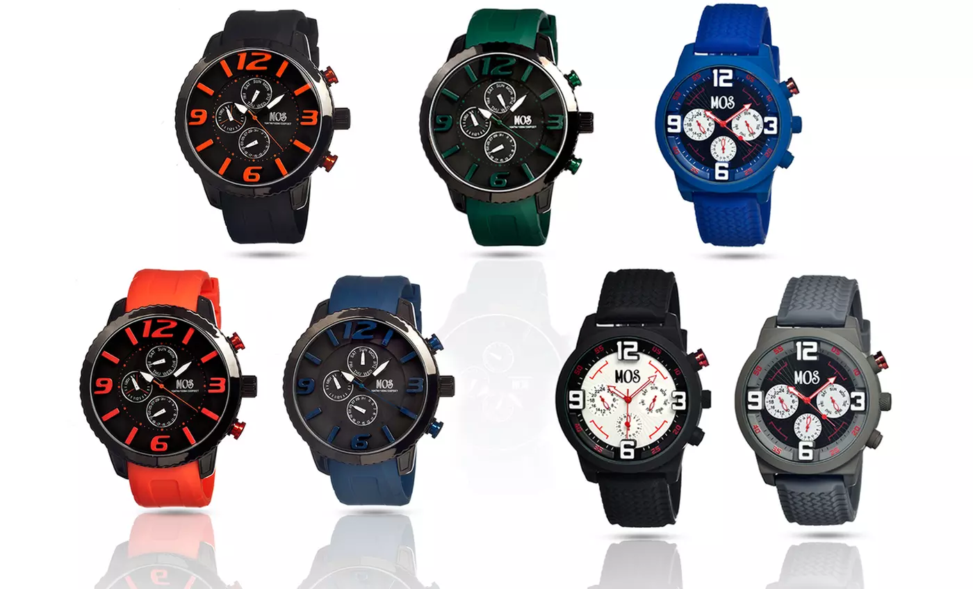 Mos Paris or Milan Collection Men's Multifunction Watch - Primary Image