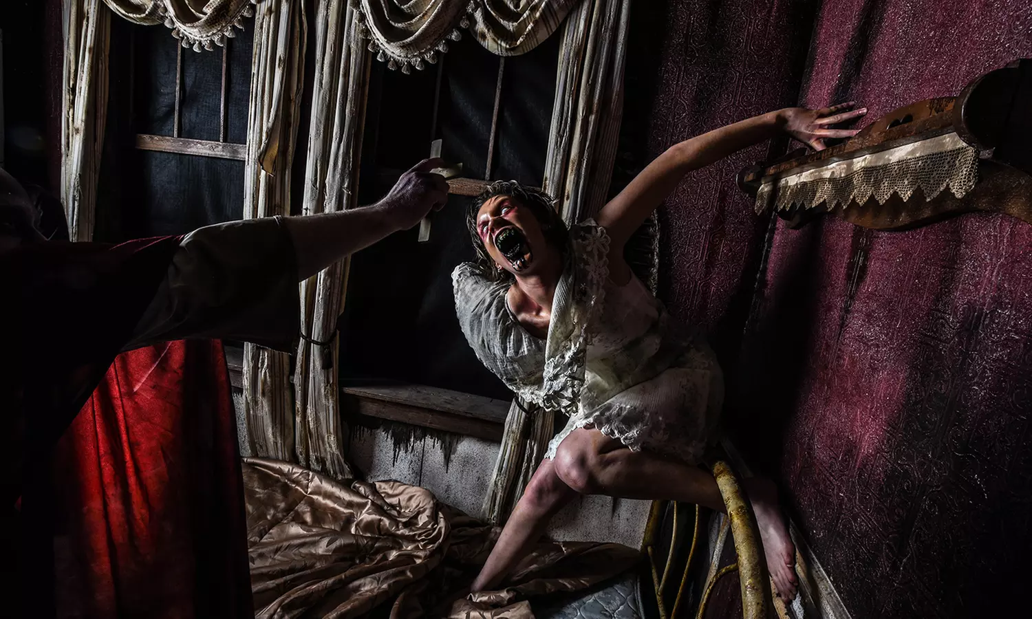 General or Fast Pass Admission to Massacre Haunted House (Up to 31% Off). Eight Options Available. - Primary Image