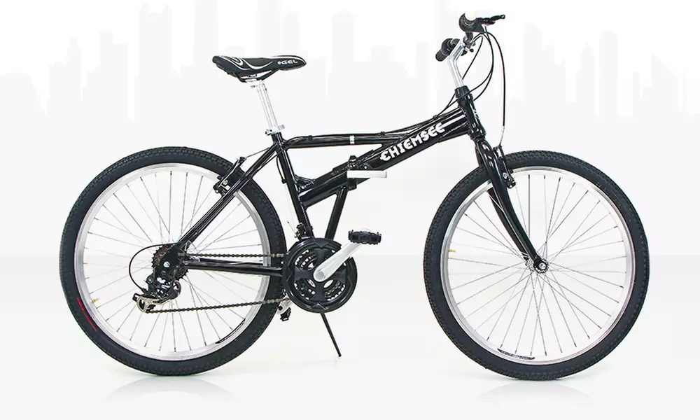Chiemsee 26 Zoll Alu-Klapprad mit Shimano 21-Gang-Schaltung in Schwarz oder Weiß inkl. Versand für 179 € (64% sparen) - Primary Image