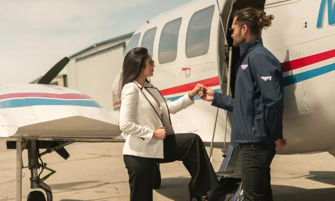 Airplane Charter Day Trip to the Grand Canyon for 1, 2, or 4 Guests