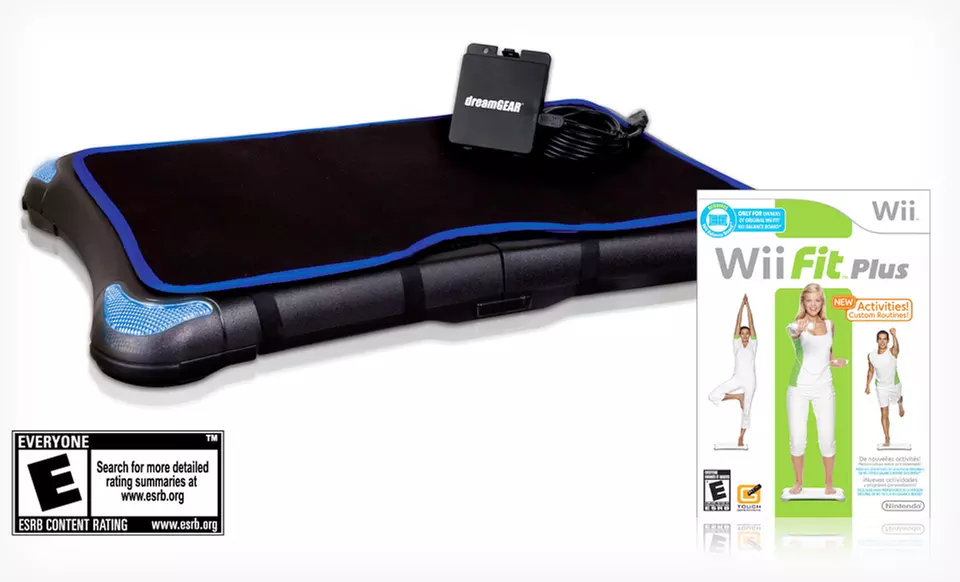 $74.99 for a dreamGEAR 3-in-1 Wii FitBoard Bundle with Wii Fit Plus ($104.98 List Price). Free Shipping and Returns. - Primary Image