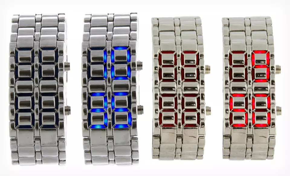 $9.99 for a Digital Bracelet LED Watch ($18.15 List Price). Multiple Colors Available. Free Returns. - Second Medium
