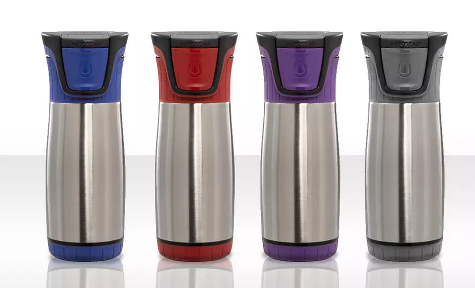 2-Pack of Contigo Roadster Vacuum-Insulated 16oz. Travel Mugs. Multiple Colors Available. Free Returns. - Primary Image