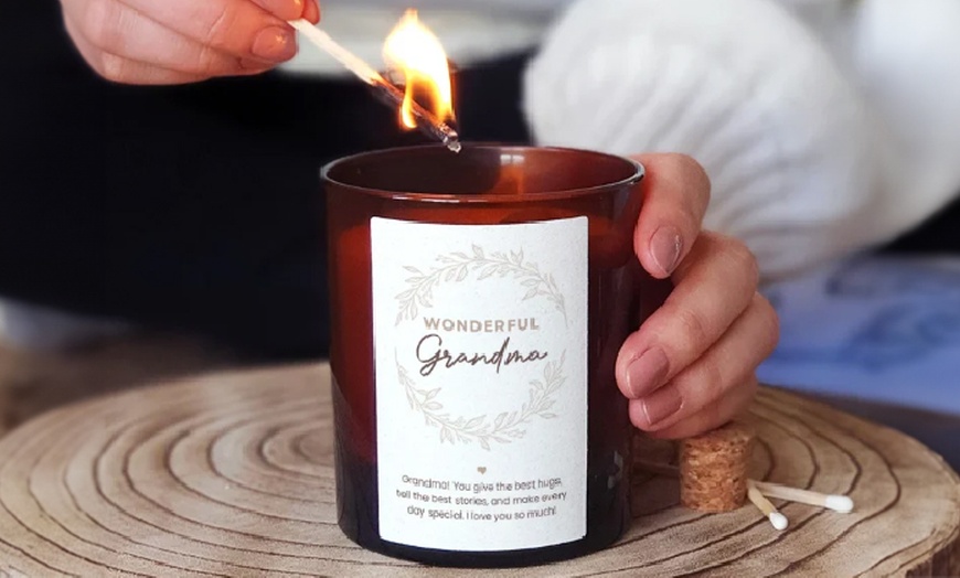 Image 2: Choice of Personalised Candles Bundles for Fragrance from Custom Wicks